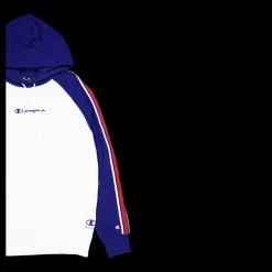 Online Champion Hooded Sweatshirt White Flerfärgad