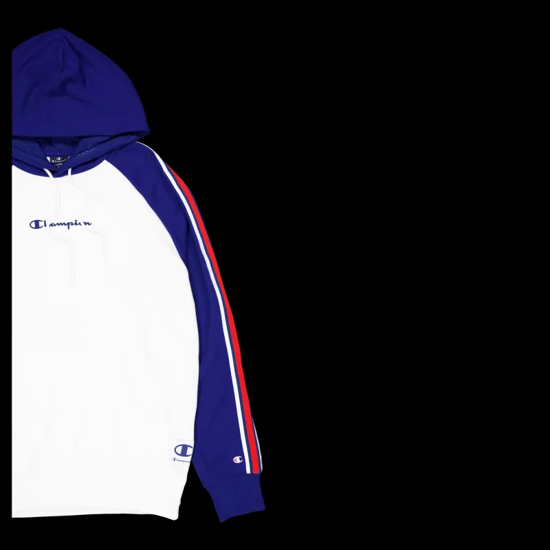 Online Champion Hooded Sweatshirt White Flerfärgad