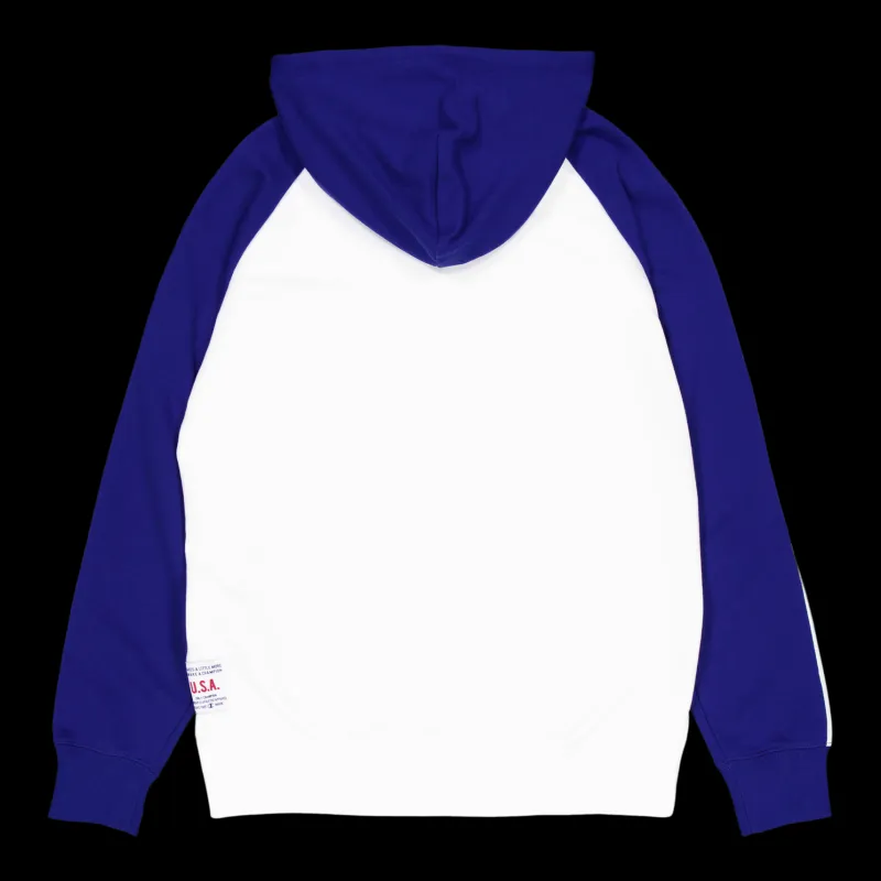 Online Champion Hooded Sweatshirt White Flerfärgad