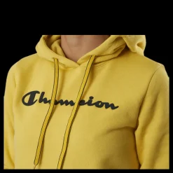 Champion Hooded Sweatshirt Yellow Gul Clearance