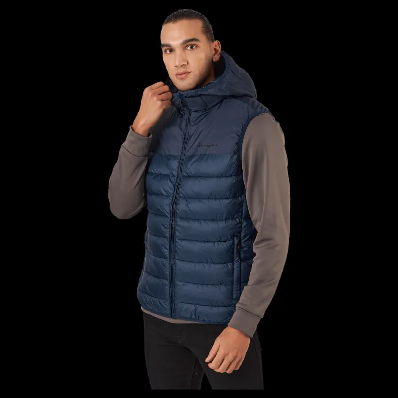 Outlet Champion Hooded Vest Bs501 Blå