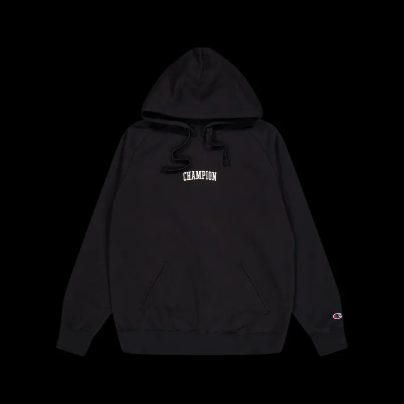 Champion Hoodie Black Svart Sale