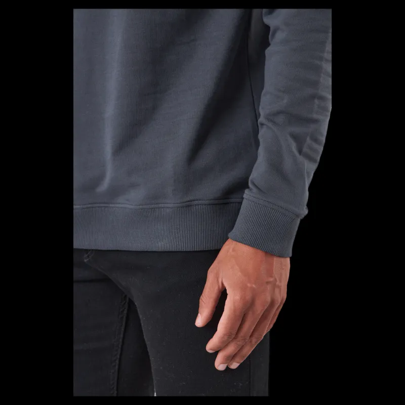 Discount Bread & Boxers Hoodie Iron Grey Grå