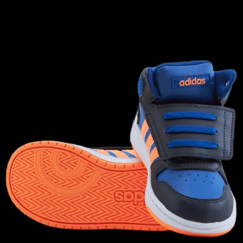 adidas Hoops 2.0 Mid Shoes Royblu / Scrora / Legink Blå Hot