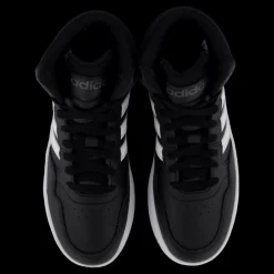 adidas Hoops Mid Shoes Core Black / Cloud White / Grey Six Svart Hot