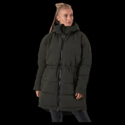 Clearance Svea Hourglass Puffer Jacket Green