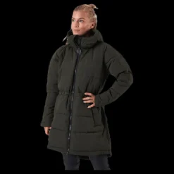 Clearance Svea Hourglass Puffer Jacket Green