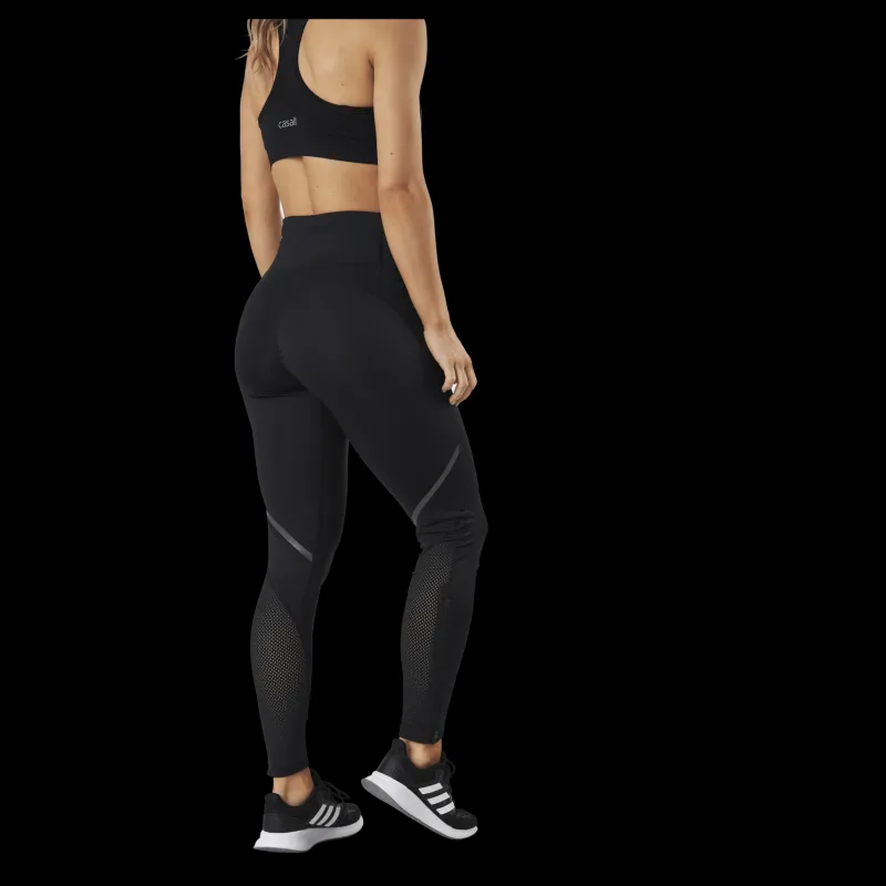 adidas How We Do Tight Long Black / Grey Six Svart