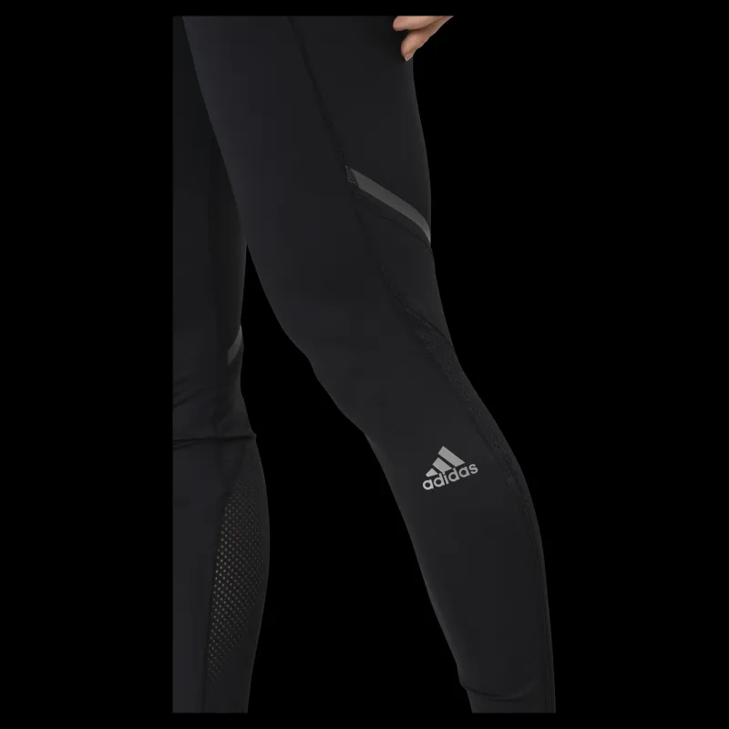 adidas How We Do Tight Long Black / Grey Six Svart