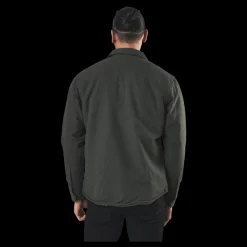 New Jack & Jones Hunter Check Overshirt L/S Black Svart