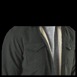 New Jack & Jones Hunter Check Overshirt L/S Black Svart