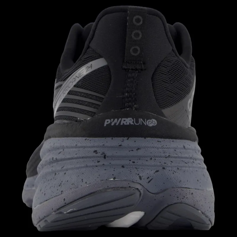 Saucony Hurricane 24 Men Black/shadow Svart Sale