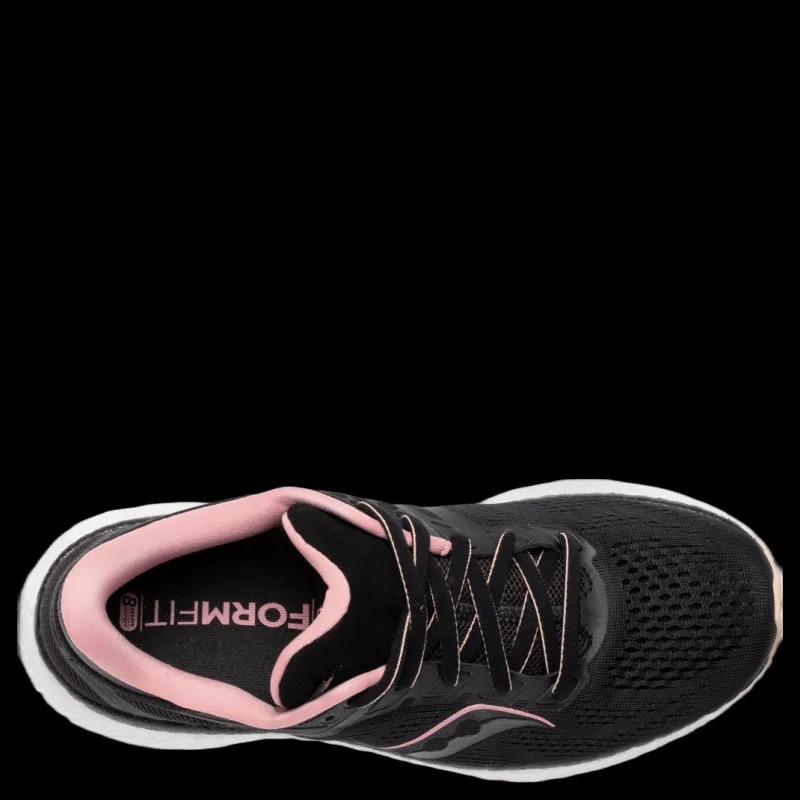Saucony Hurricane 23 Pink/Black Rosa och Svart Best