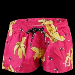 Sale Svea Åhus Junior Shorts Pink/Yellow Rosa och Gul