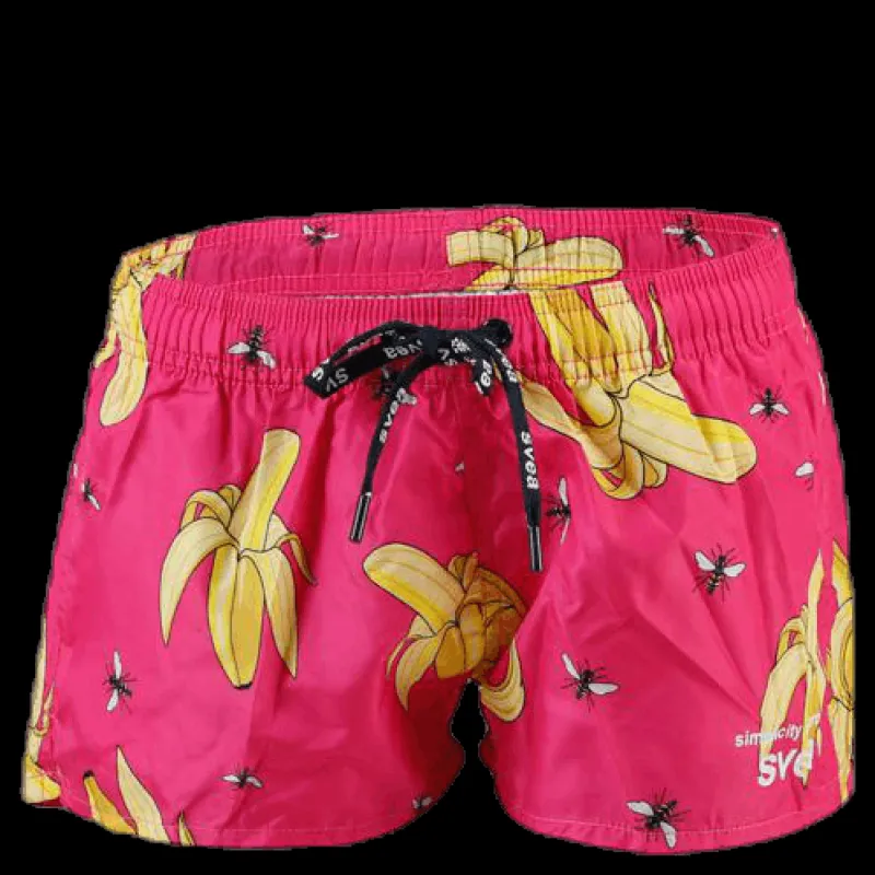 Sale Svea Åhus Junior Shorts Pink/Yellow Rosa och Gul