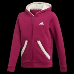 Best adidas Hust Have Front Zip Fleece Junior Purple Lila