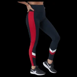Clearance Tommy Hilfiger Sport Hw Chevron Legging Blue Blå