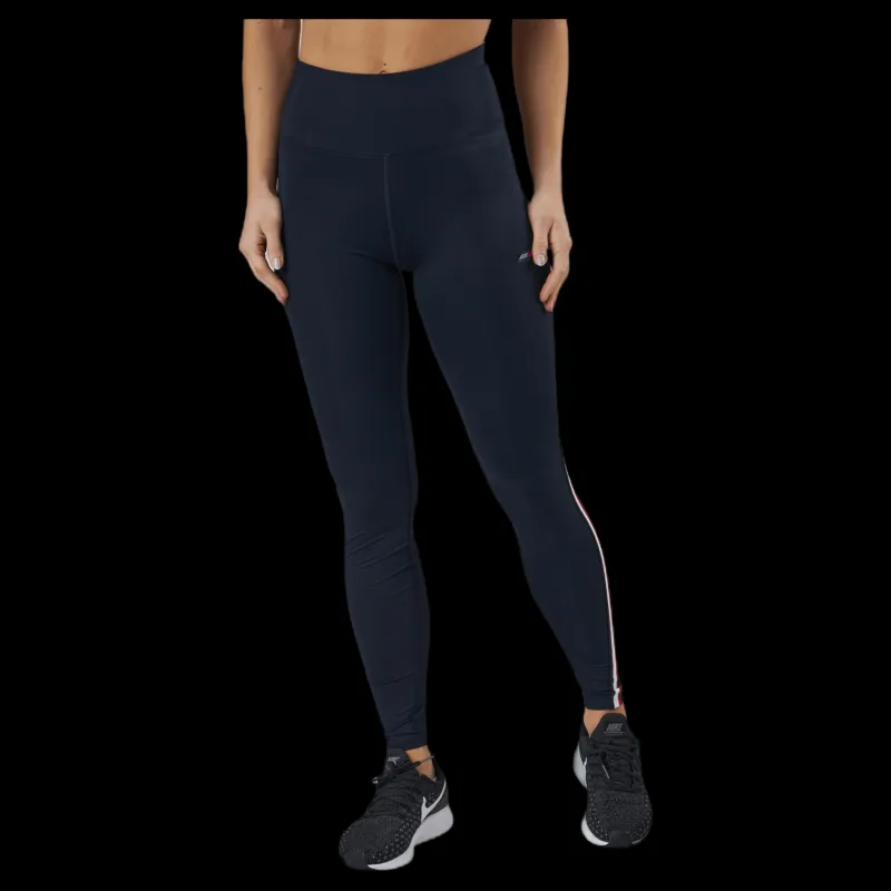 Hot Tommy Hilfiger Sport Hw Tape Legging Blue Blå