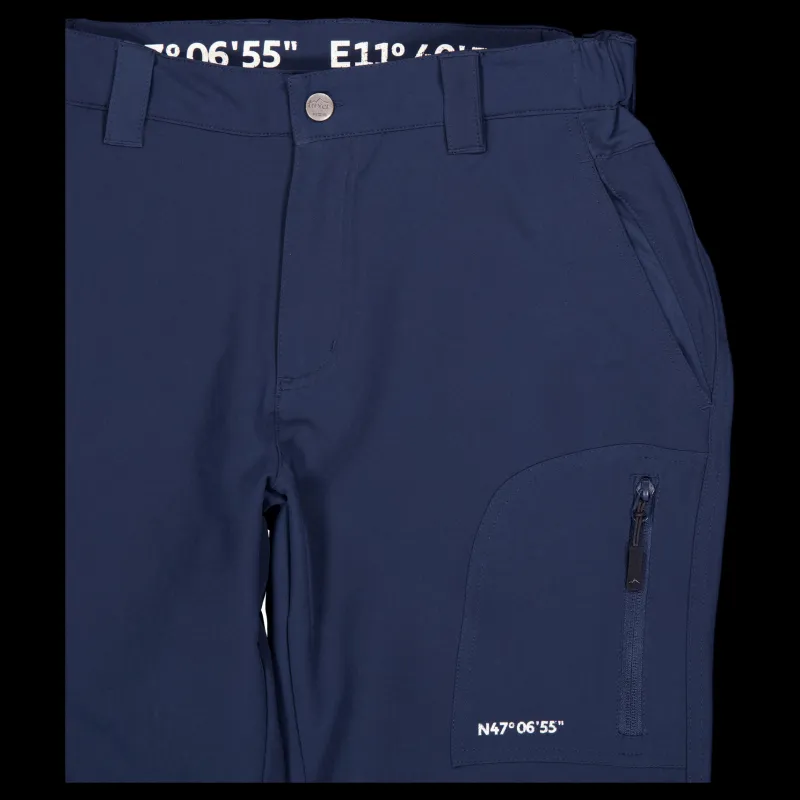 Outlet Tuxer Hyatt Reco Shorts Dark Navy Blå