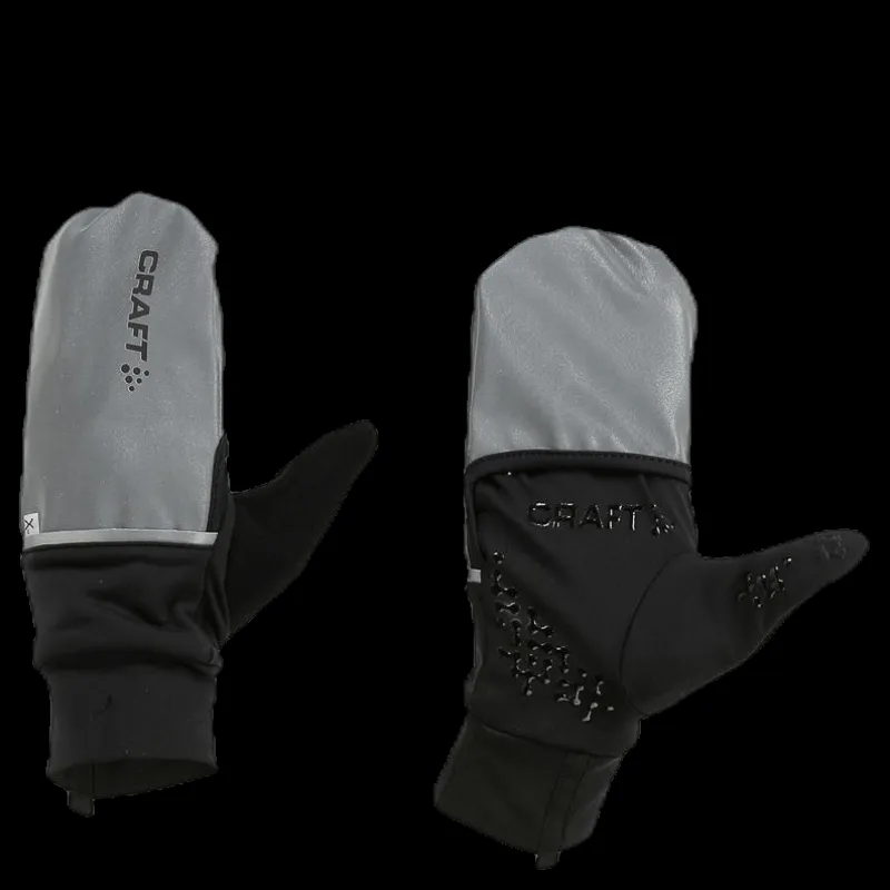 Discount Craft Hybrid Weather Glove Black/Silver Svart och Silver