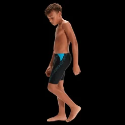 Speedo Hyper Boom Splice Jammer Black/blue Svart