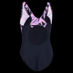 Speedo Hyperboom Splice Muscleback Navy/pink Blå och Rosa Discount