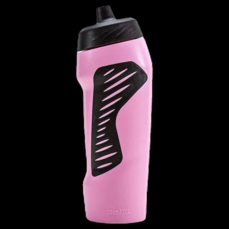 New Nike EQ Hyperfuel Water Bottle 24Oz/700ml Pink/Black Rosa