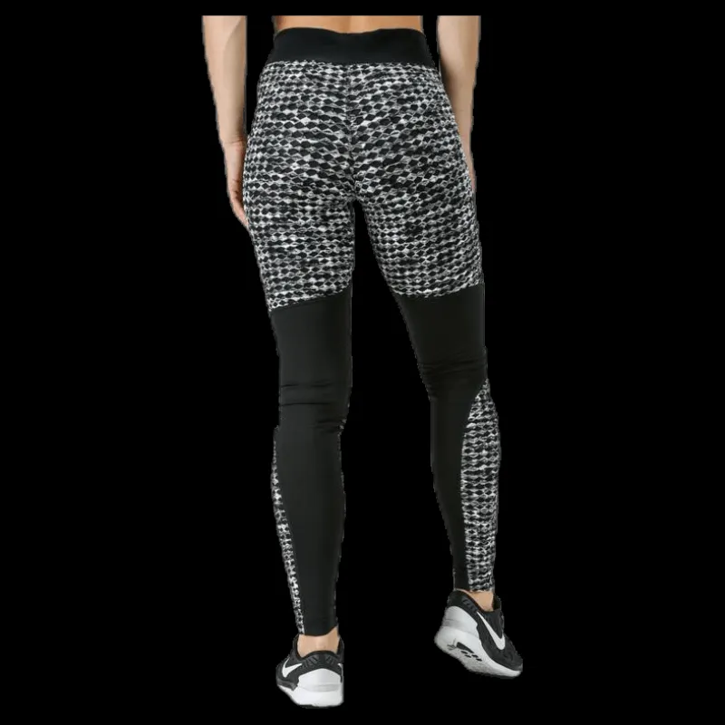Outlet Nike Hyperwarm Tight Brushed Black Flerfärgad