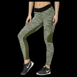 Online Nike Hyperwarm Tight Brushed Green Flerfärgad