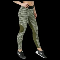 Online Nike Hyperwarm Tight Brushed Green Flerfärgad