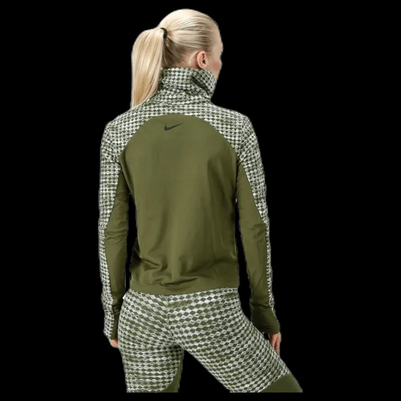 Nike Hyperwarm Top Brushed Green Grön Best