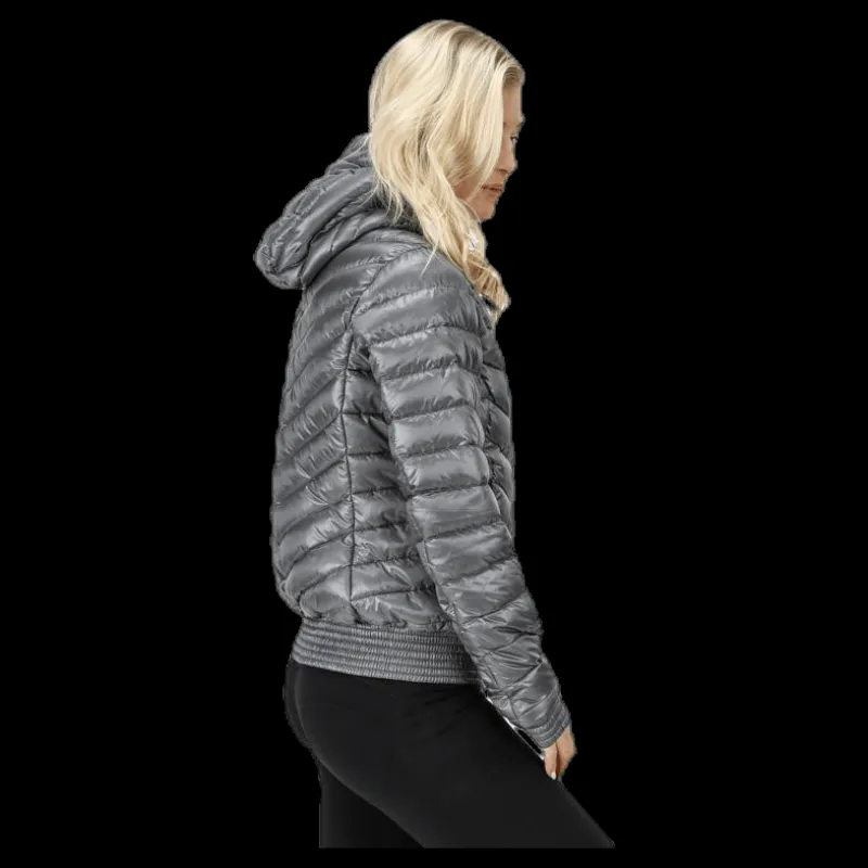 New Peak Performance Ice Down Hood Grey