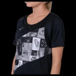 Nike Icon Clash SS Top Black Svart