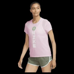 Nike Icon Clash SS Top GX Pink/White Rosa New