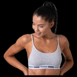 Hot Puma Iconic Casual Bralette Grey Grå