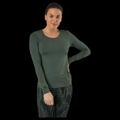Hot Casall Iconic Long Sleeve Green Grön