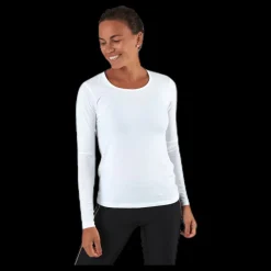 Online Casall Iconic Long Sleeve White Vit