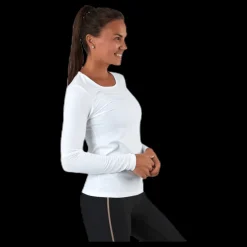 Online Casall Iconic Long Sleeve White Vit