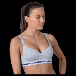 Hot Puma Iconic Padded Top Grey Grå