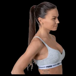 Hot Puma Iconic Padded Top Grey Grå