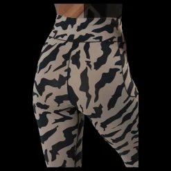 Sale Casall Iconic Printed 7/8 Tights Escape Grey Flerfärgad