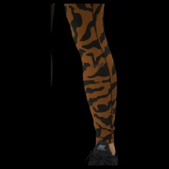 Casall Iconic Printed 7/8 Tights Escape Brown Flerfärgad Outlet