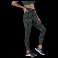 Online Casall Iconic Printed 7/8 Tights Green Grön
