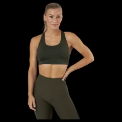 Casall Iconic Sports Bra Forest Green Svart
