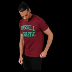 Discount Russell Athletic Iconic S/S Tee Purple Lila