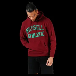 Clearance Russell Athletic Iconic Twill Hoodie Purple Lila
