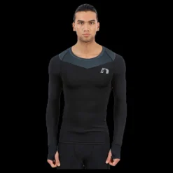 Newline Iconic Vent Stretch Shirt M Blue/Black Blå och Svart