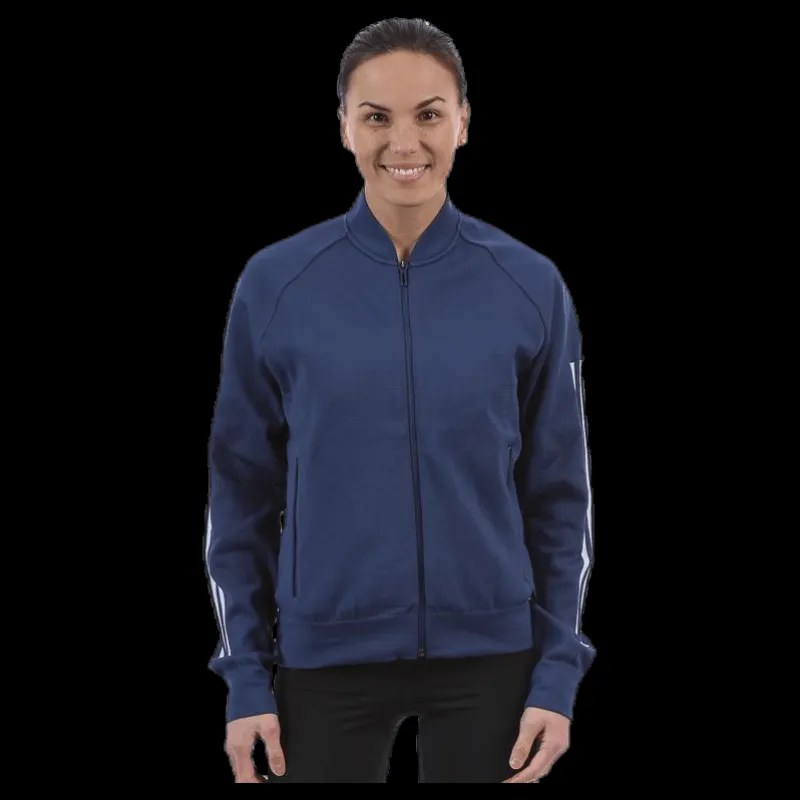 Online adidas ID Knitted Bomber Jacket Blue