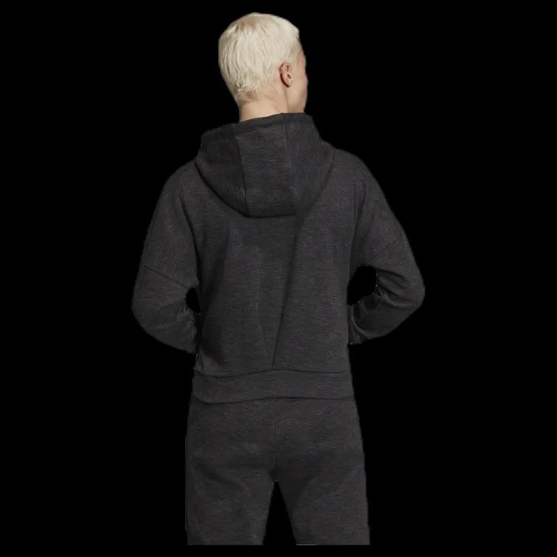 adidas ID Melang Hood Black Svart Clearance