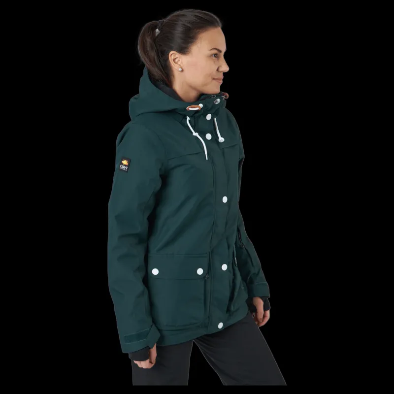 ColourWear Ida Jkt W Dark Green 676 Grön New